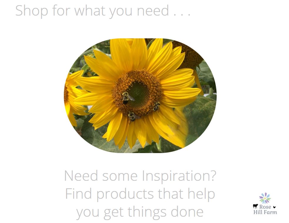 Visit the Shop Page at Rose Hill Farm